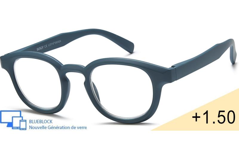 Lunette loupe de lecture Blueblock  Mixte - AT_C2_150 - Plastique (CP/TR90) - Anti-lumière bleue - Optique pré-monté Blueblock -