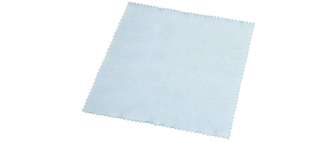 Lot de 100 chiffonnettes bleu ciel