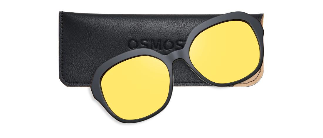 Clip magnétique jaune  Femme - Conduite de nuit - Ultem - OCP624_CLIP_DRIVE - OSMOSE - Octika