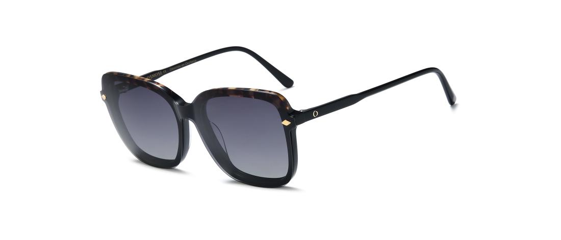 Lunette de vue Polar Clip  Femme - Acétate + Clip magnétique solaire polarisé - OCP651_C4 - OSMOSE - Octika