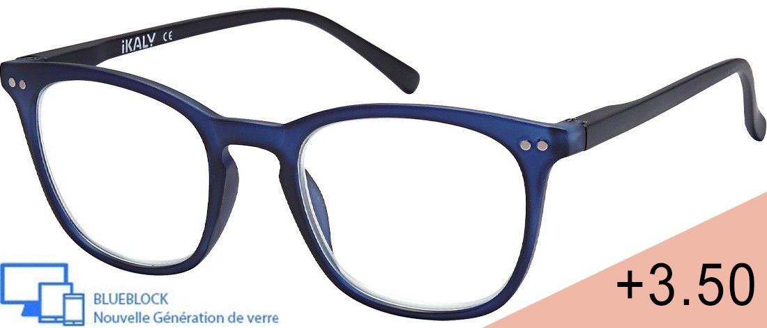  Men's Reading Glasses - BA_C5_350 - injected plastic (CP/TR90) - Anti-blue light -  blueblock pre-mounted reading Optics - IKAL