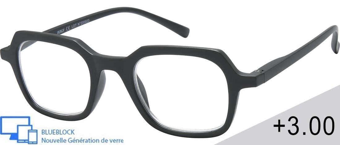  Men's Reading Glasses - AM_C3_300 - injected plastic (CP/TR90) - Anti-blue light -  blueblock pre-mounted reading Optics - IKAL