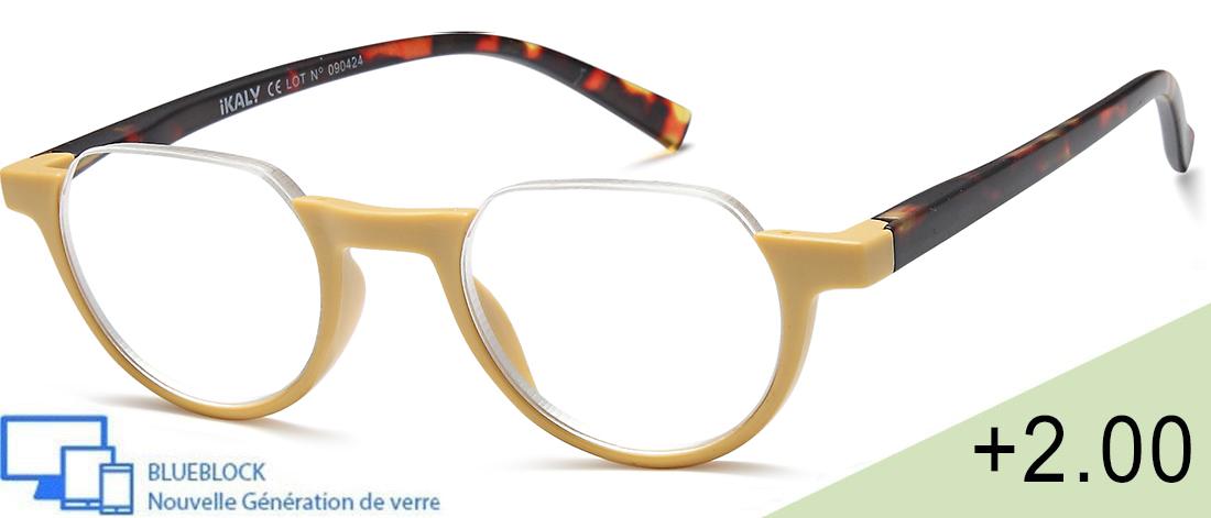  Unisex's Reading Glasses - CO_C3_200 - injected plastic (CP/TR90) - Anti-blue light -  blueblock pre-mounted reading Optics - I