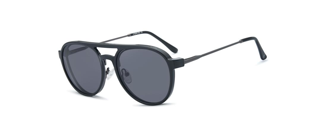  Men's Polar Clip Eyeglasses - Metal + Polarized Solar Magnetic Clip - OCP567_C3 - Osmose Eyewear - Octika