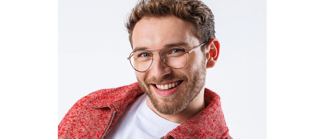  Unisex's Eyewear - Metal - P195_C3 - IKALY - Octika