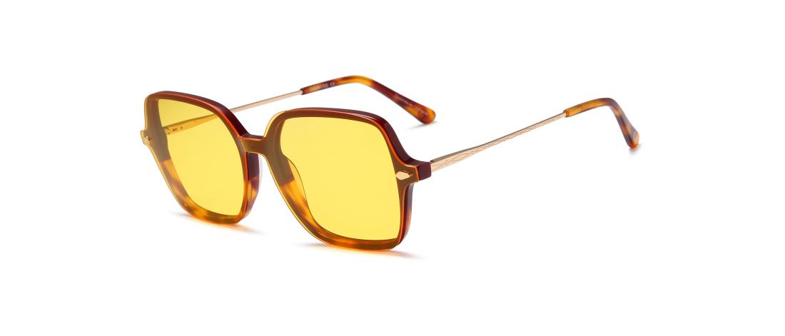 Polar Clip eyewear  Women - Acetate + Polarized solar magnetic clip - OCP563_C3 - OSMOSE - Octika