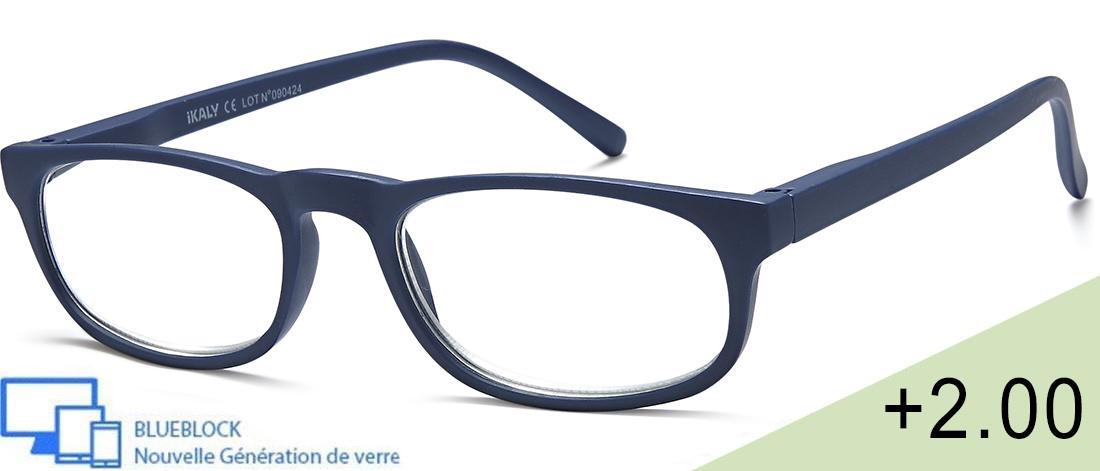 LO_C1_200 - Occhiali da Lettura Blueblock  Uomo - plastico (CP/TR90) - IKALY