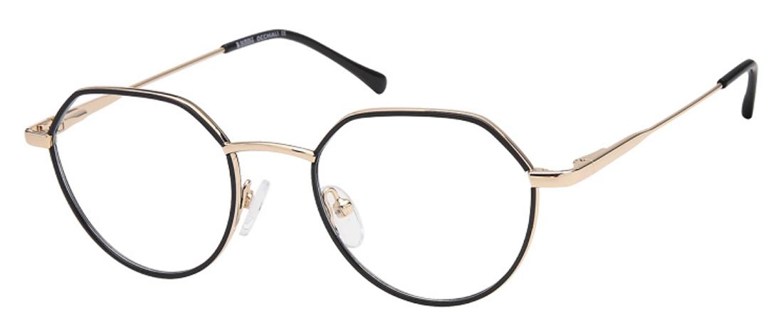 OS823_C2 - Occhiali da Vista  Donna - metallo - Oro / Nero