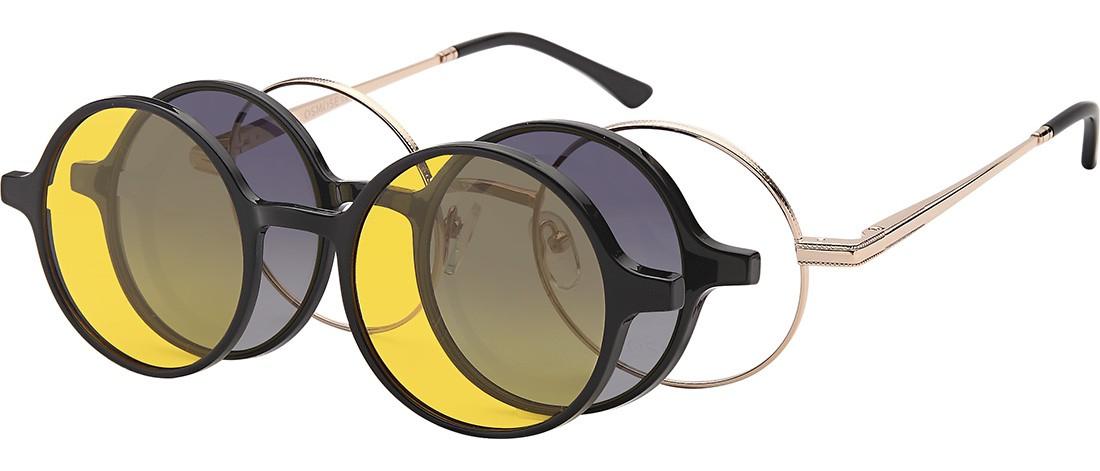 Montatura Occhiali da Vista Polar Clip  Donna - OCP546_C2 metallo - Octika