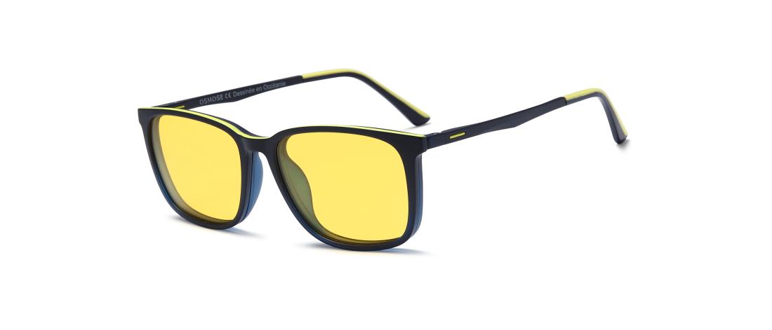 Montatura Occhiali da Vista Polar Doppio Clip  Uomo ultem OCP641_C4 - Octika